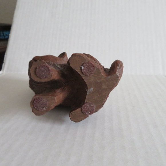 Brown Cat Figurine, 4 1/2" Tall - Picture 5 of 5